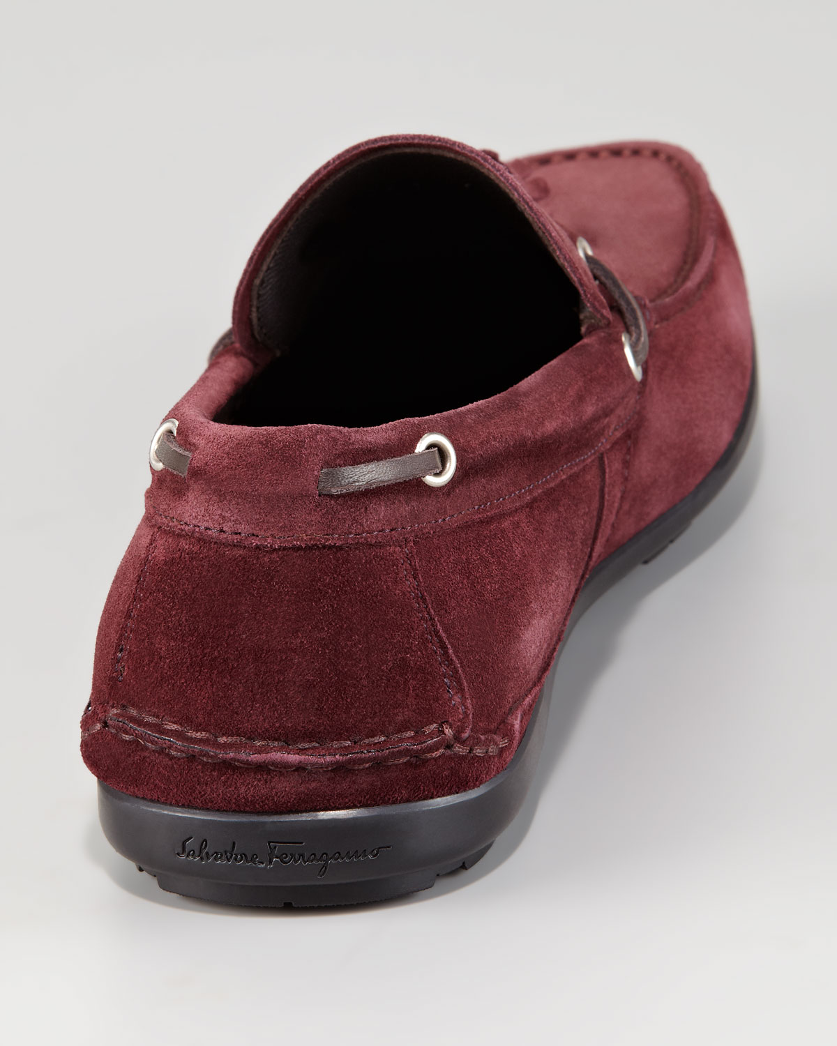 Lyst Ferragamo Amos 3 Suede Tassel Loafer in Red for Men