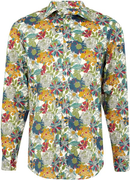 Liberty London Collections Multicolour Angelica Garla Print Shirt in ...