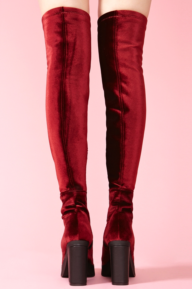 nasty gal high boots