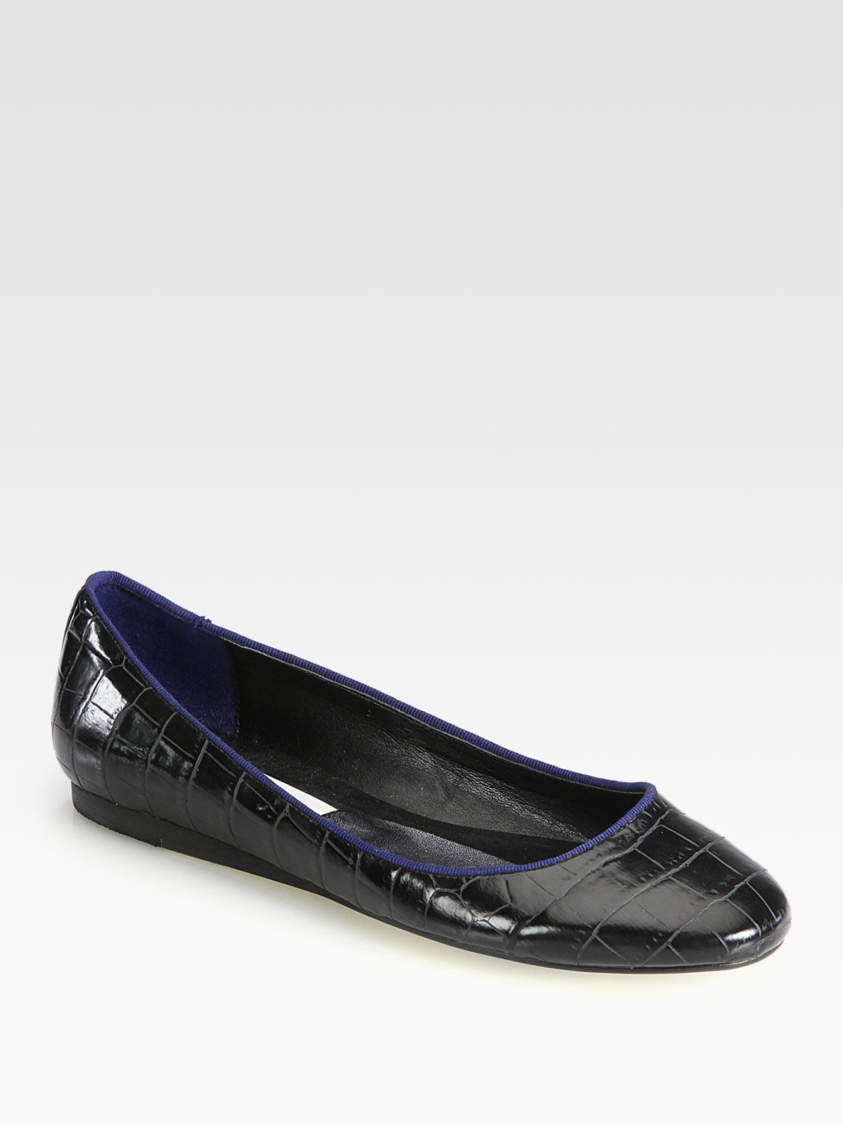 crocodile ballet flats