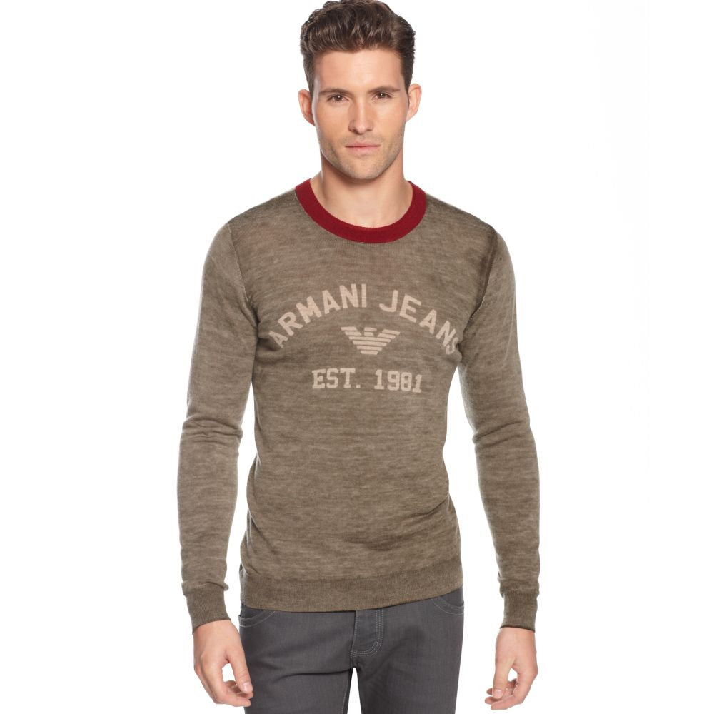 armani jeans sweater