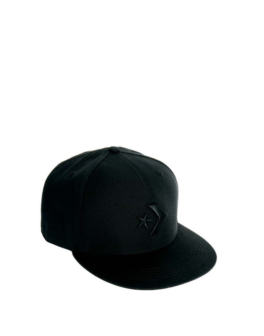 Converse Cap in Black for Men | Lyst