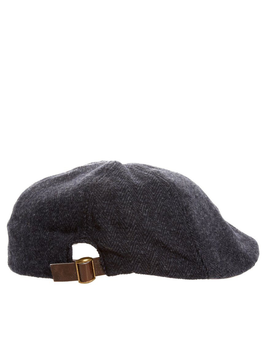 river island flat cap