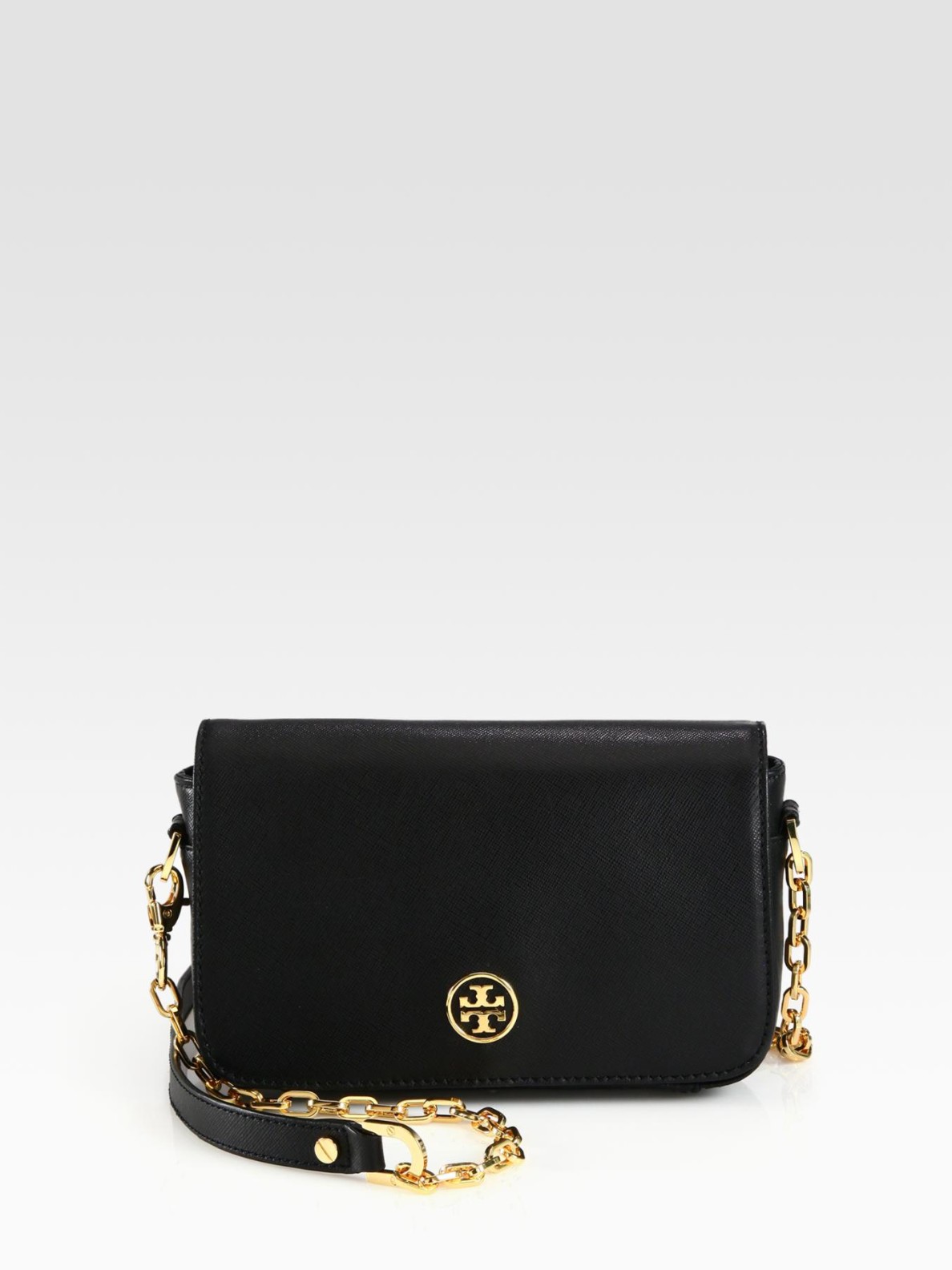 tory burch robinson mini saffiano shoulder bag