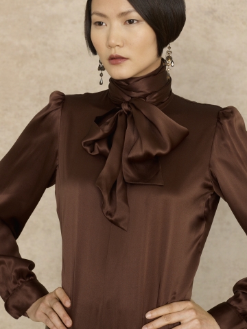 chocolaty blouse