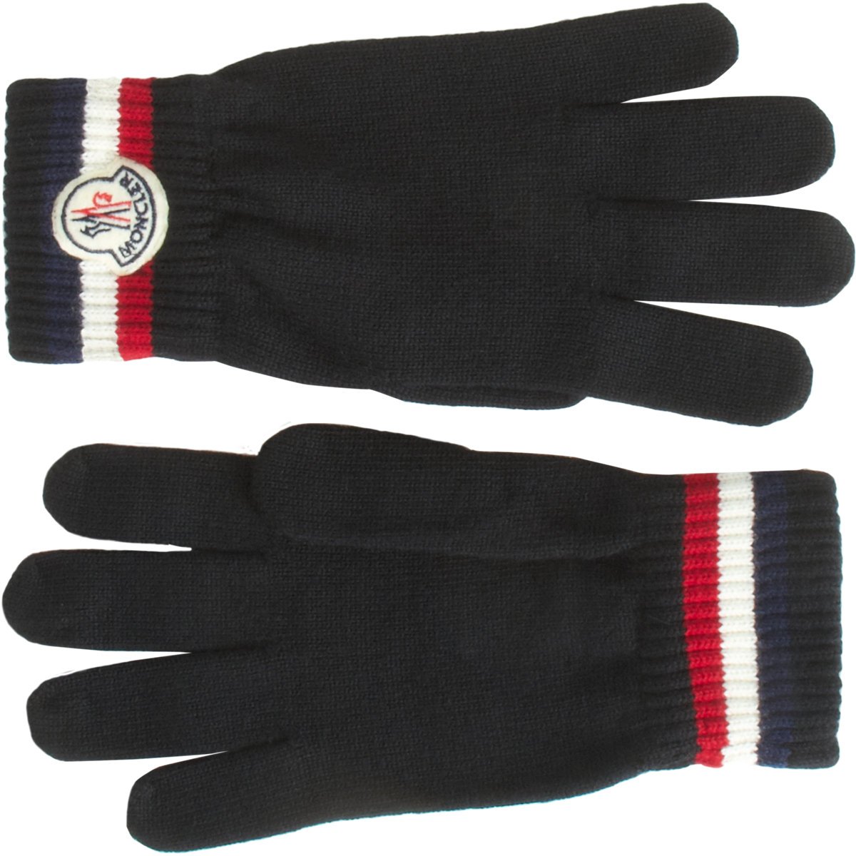 moncler black gloves moncler black gloves