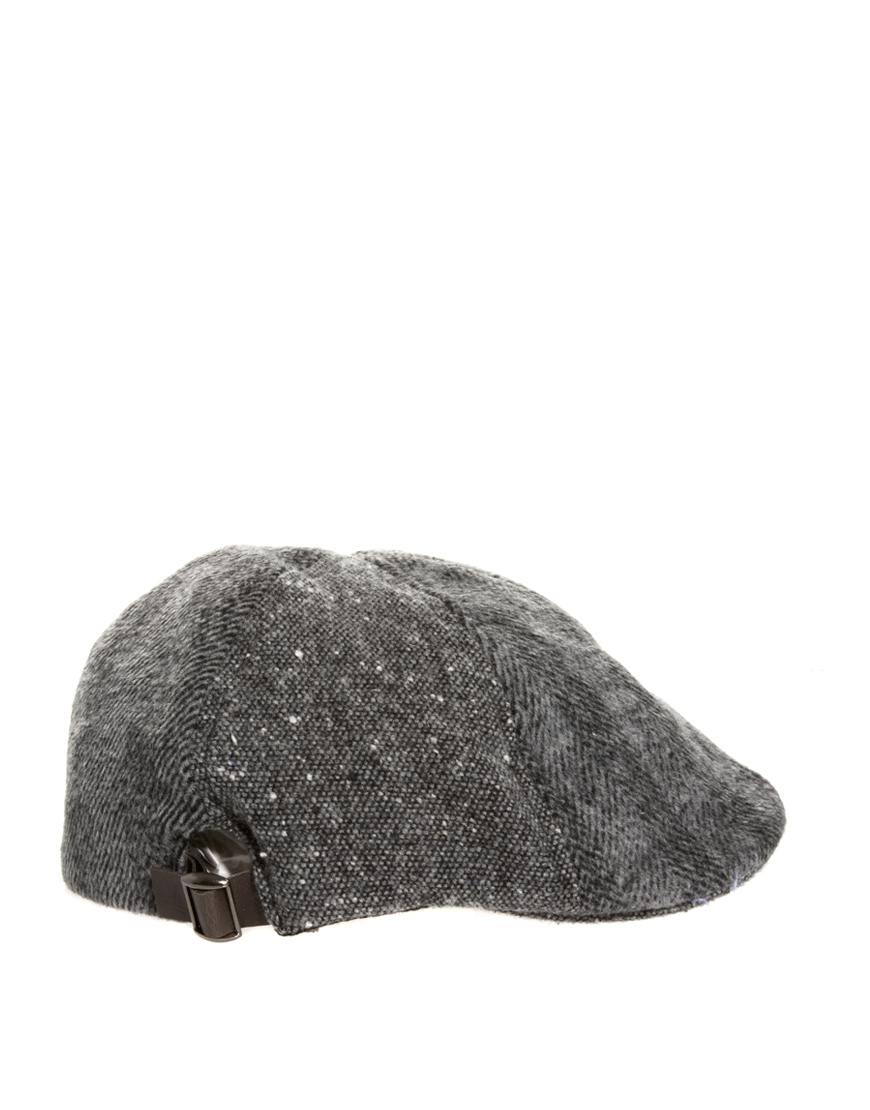 river island flat cap