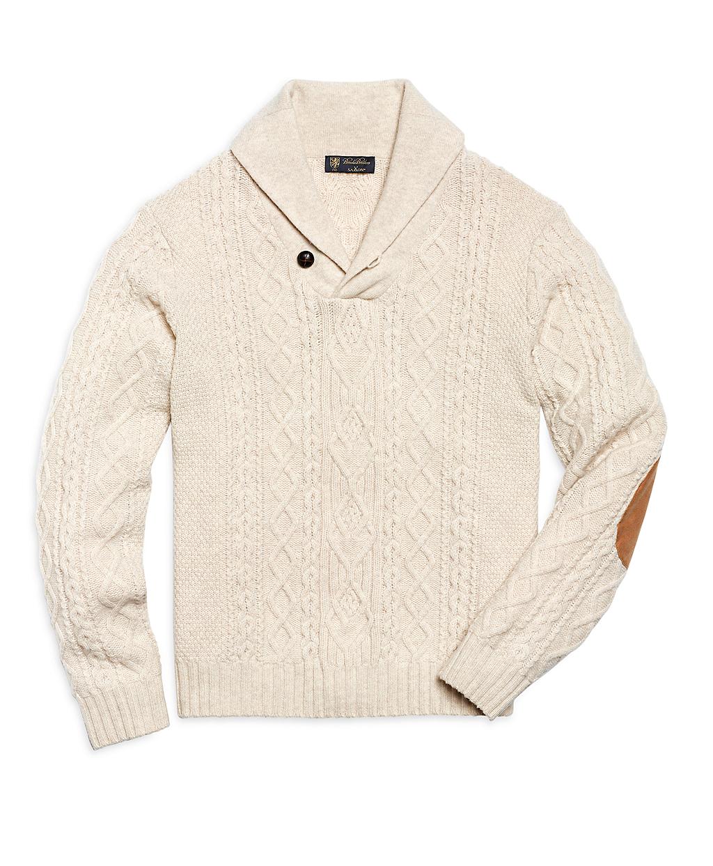 brooks brothers fisherman sweater
