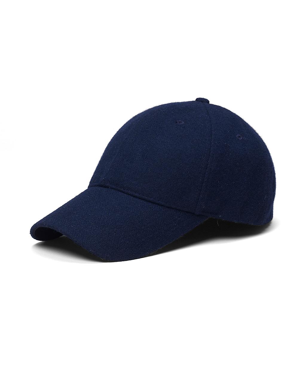 Brooks Brothers Wool Baseball Hat in Navy (Blue) for Men Lyst
