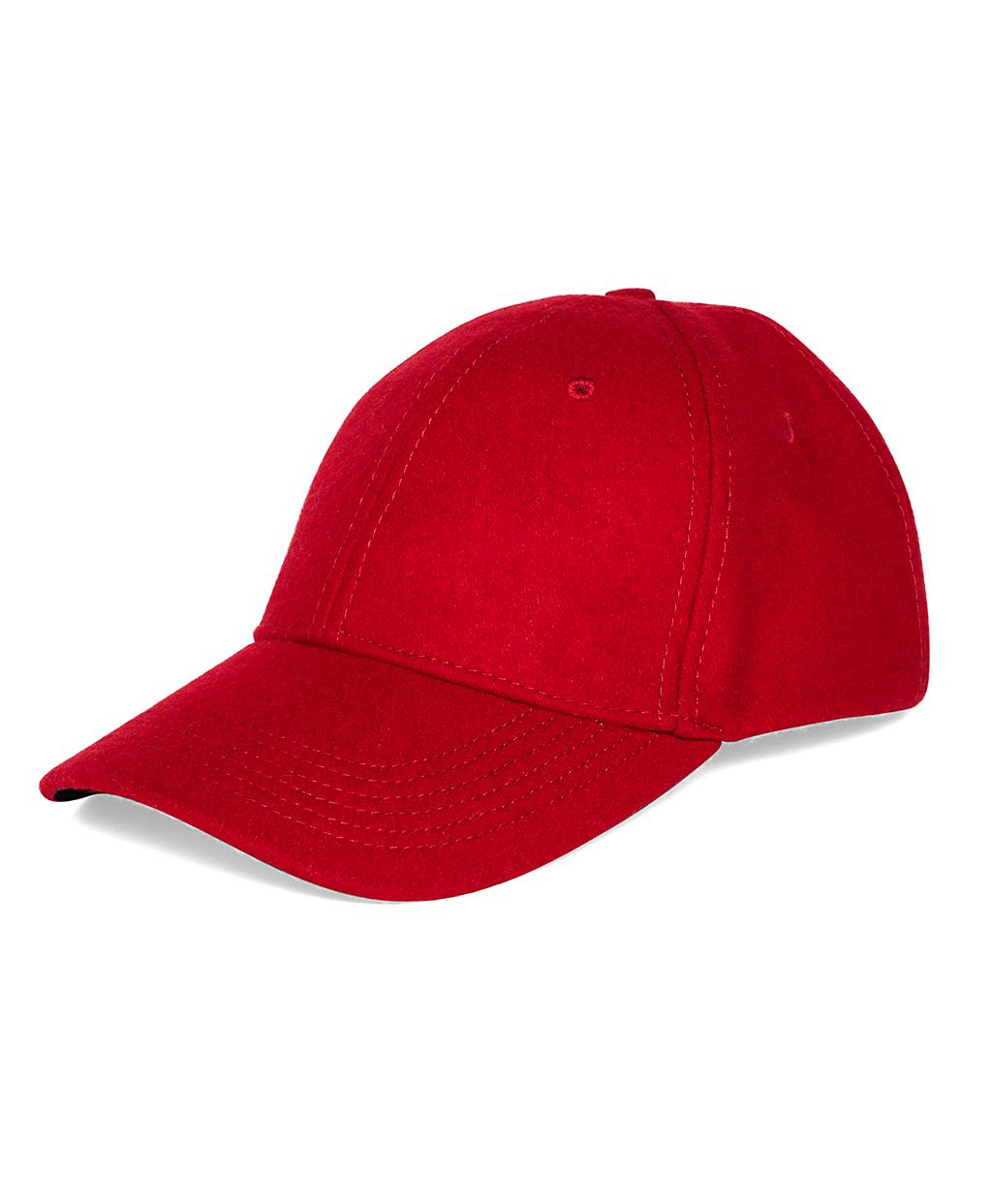 Brooks Brothers Wool Baseball Hat In Red For Men Lyst