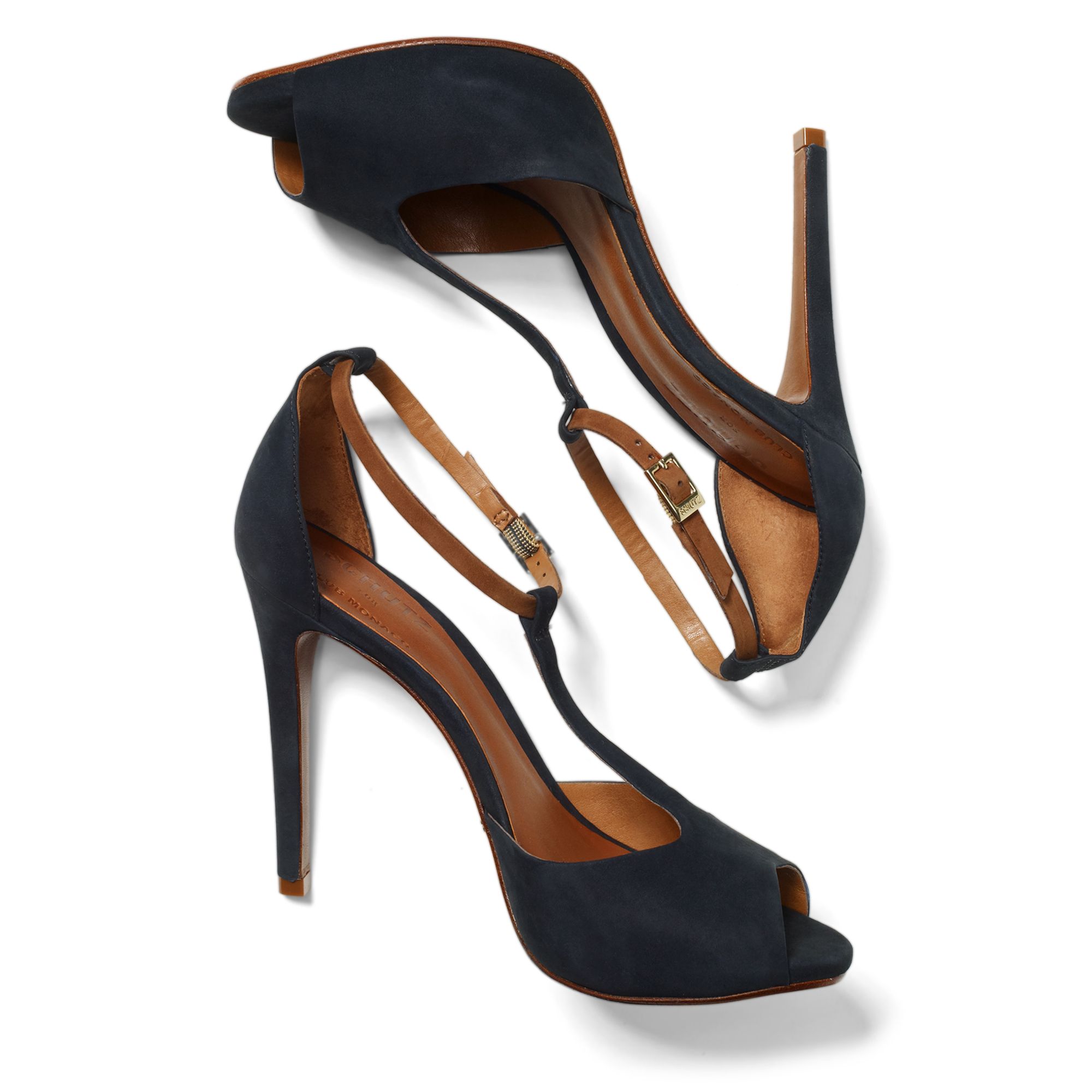 navy blue t strap heels