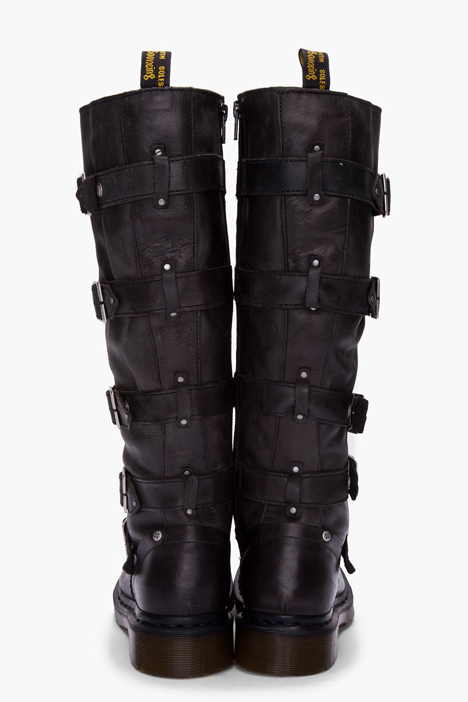 dr martens buckle strap boots