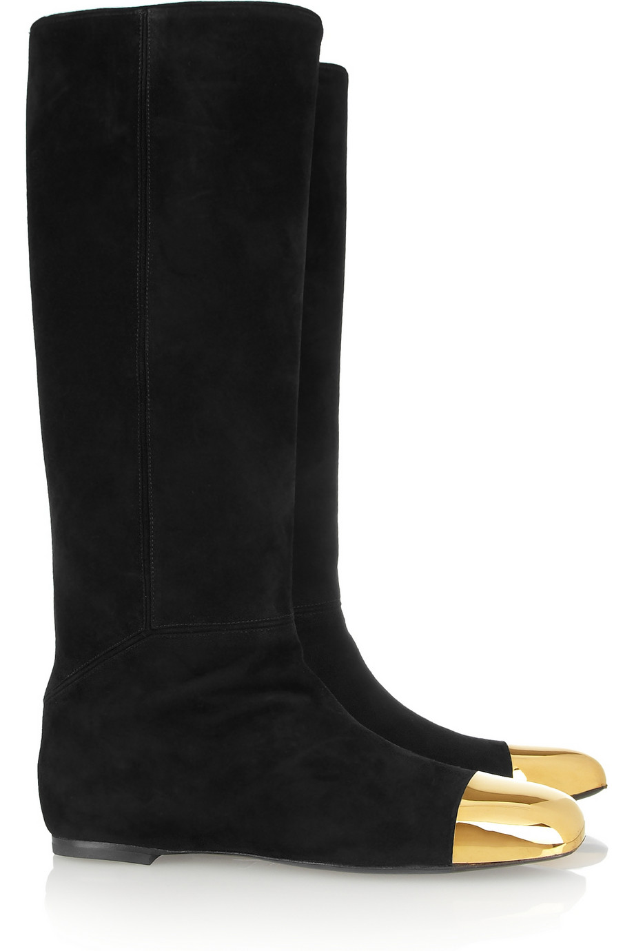 ysl flat boots