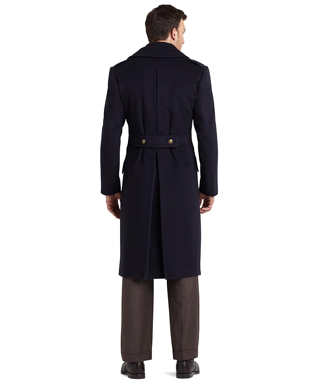 Brooks brothers Golden Fleece® Officer'S Coat in Blue for Men (navy) | Lyst