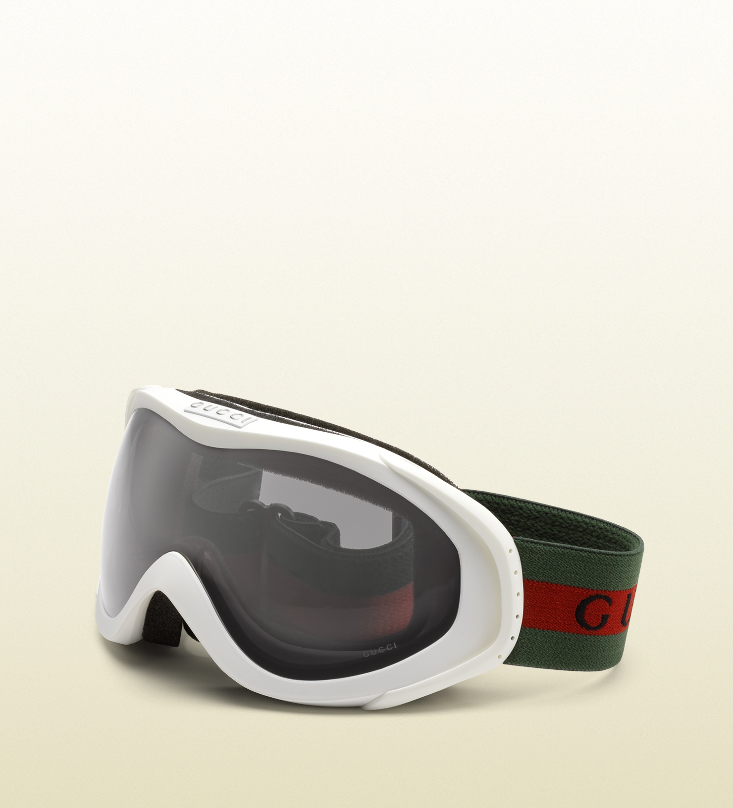 Gucci White Ski Goggles in Green for Men