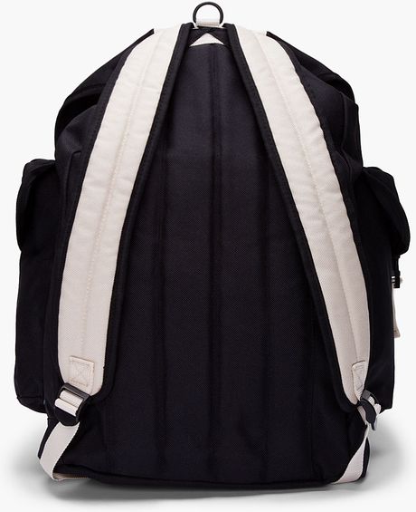 Stussy Black Double Strap Backpack in Black for Men | Lyst