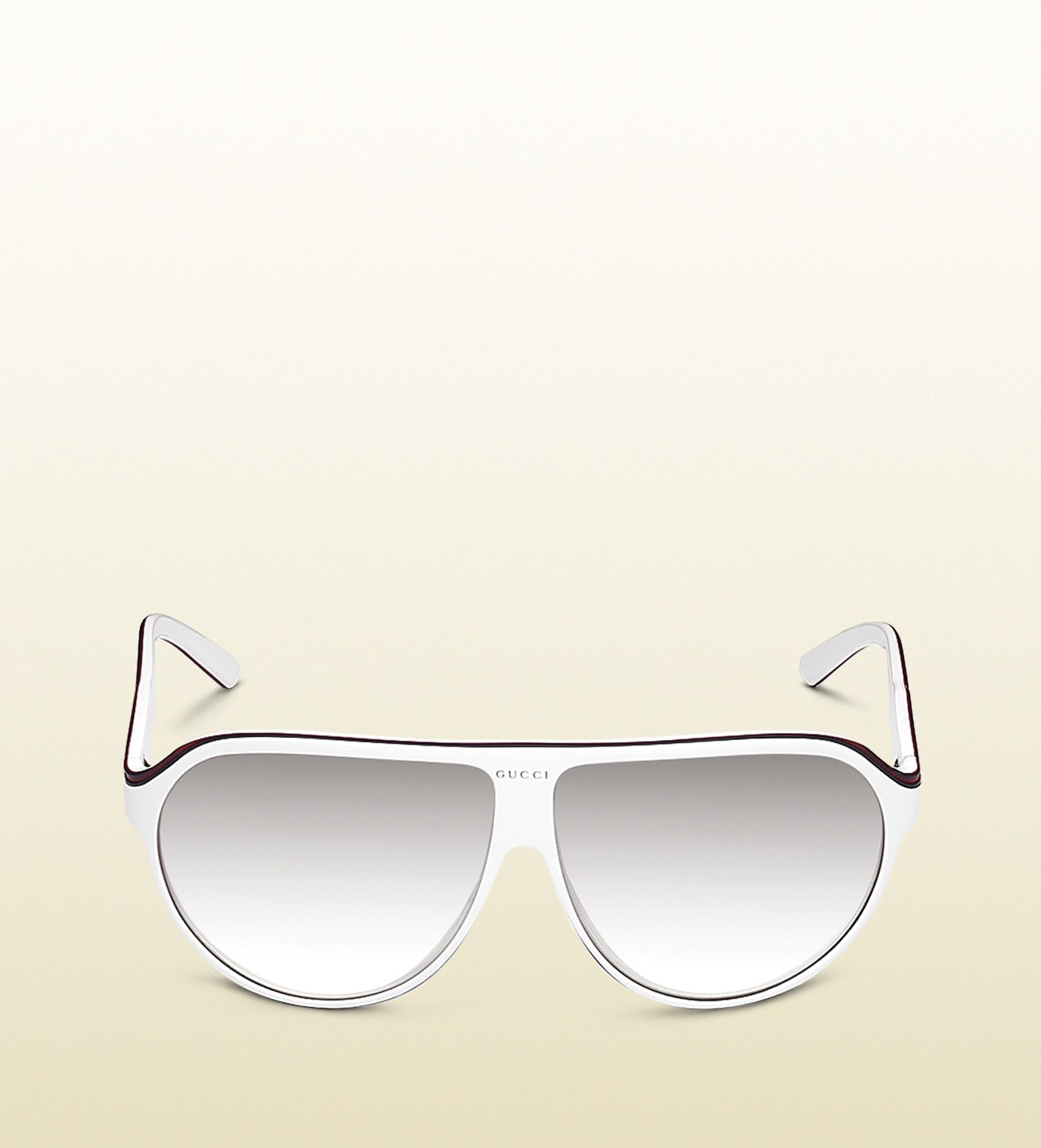 White gucci cheap glasses frames
