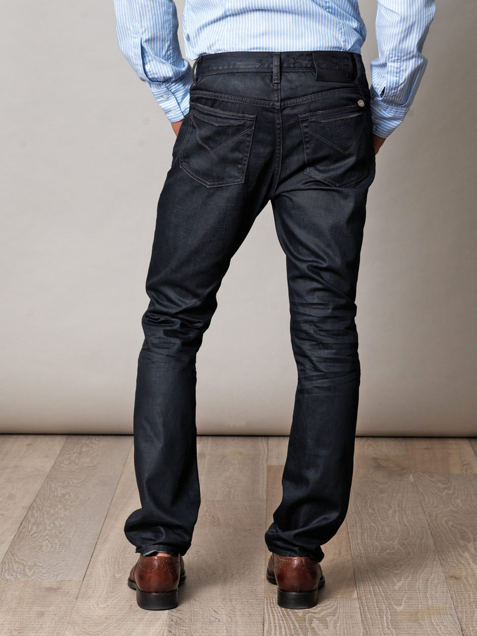 John Varvatos Bowery Slim Fit Jeans in Blue for Men | Lyst