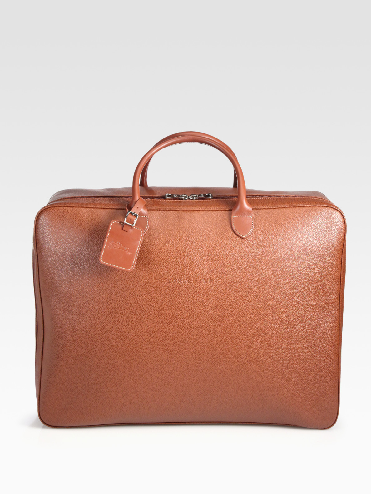 Veau Foulonne Leather Travel Bag Veau Foulonne Leather Travel Bag