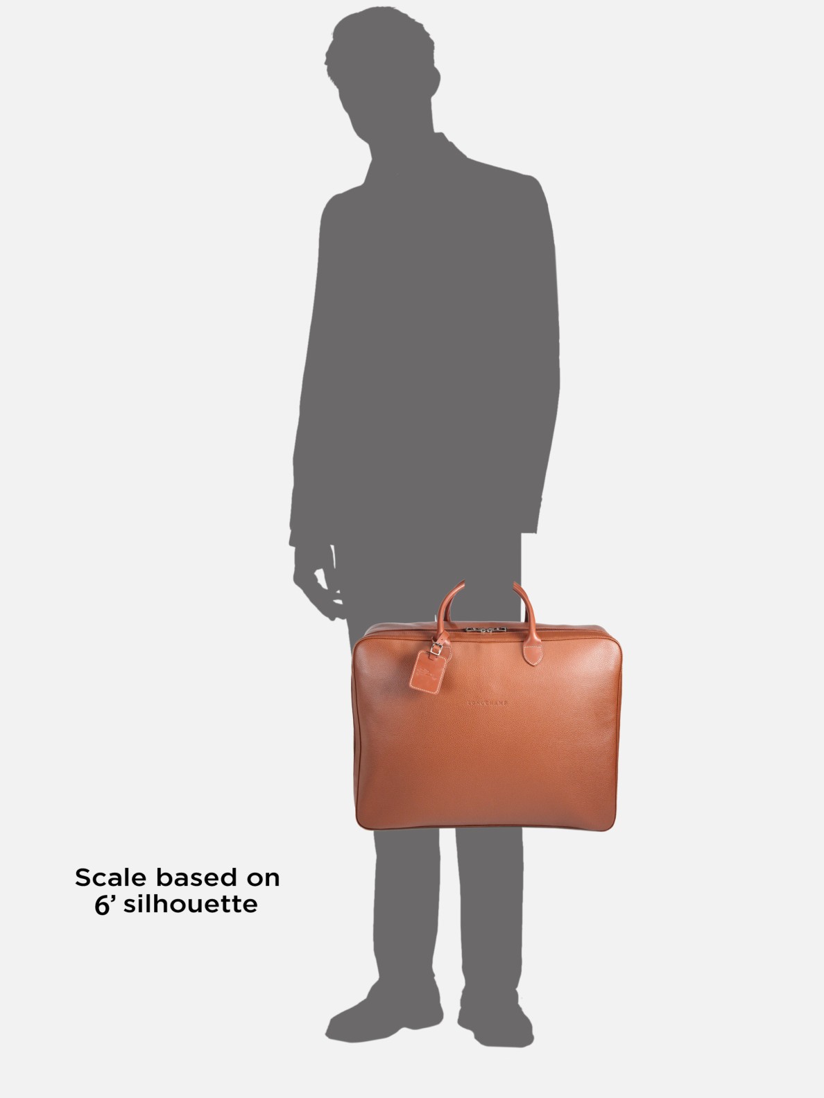 Veau Foulonne Leather Travel Bag Veau Foulonne Leather Travel Bag