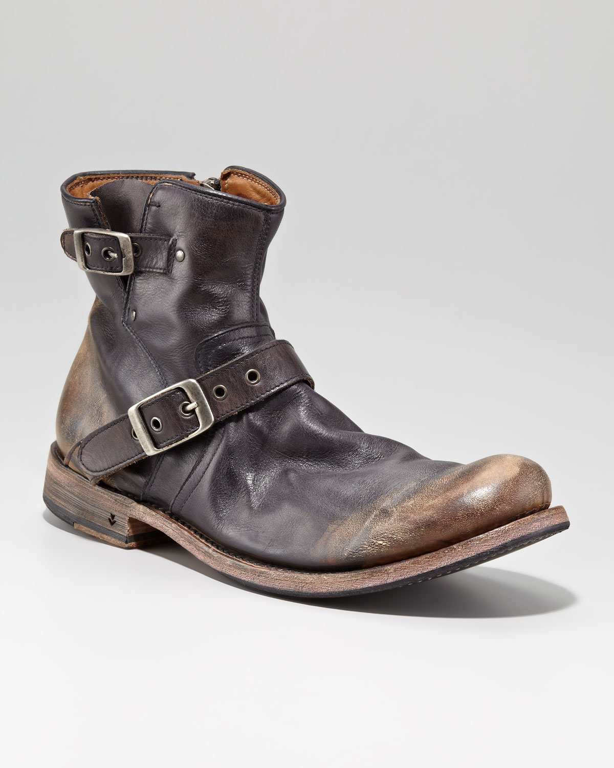 john varvatos black boots