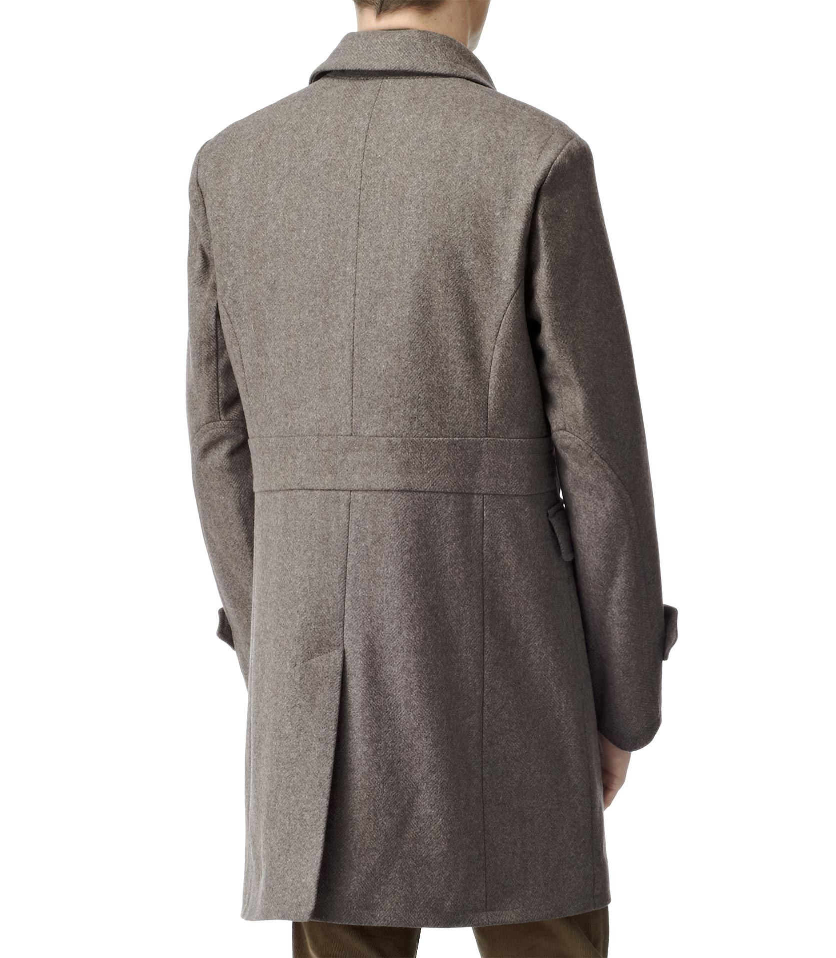 reiss grey wool coat