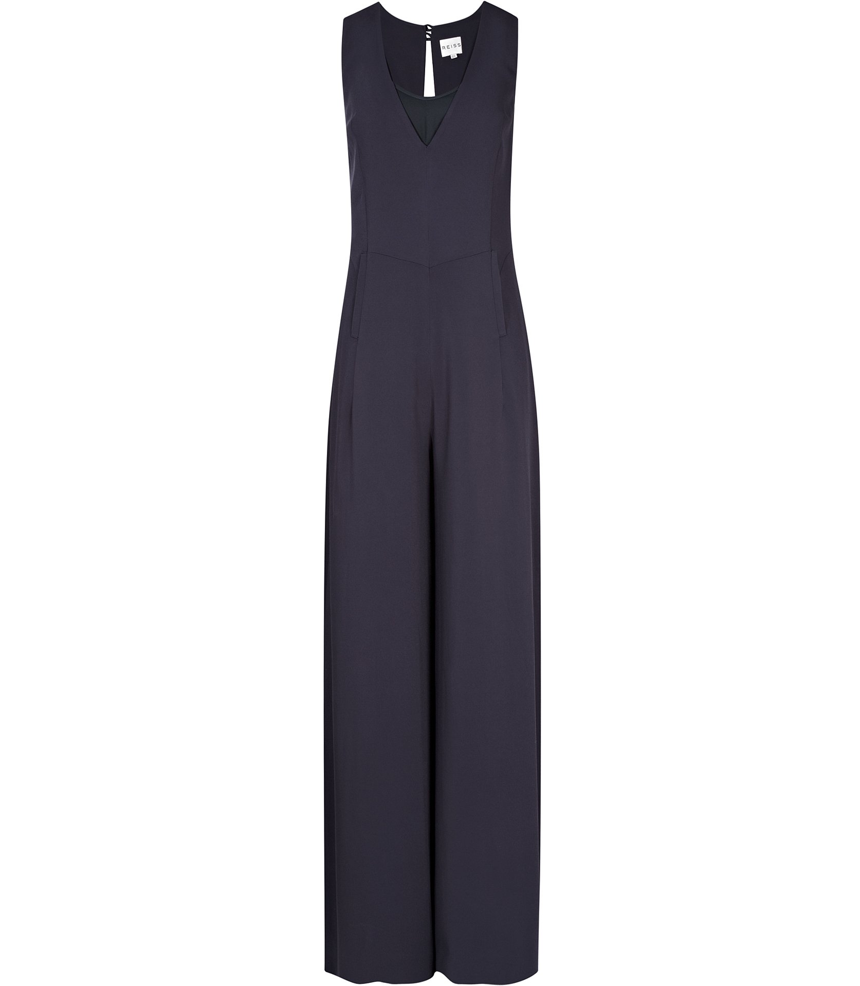 Reiss Raquel Tailored Jumpsuit in Blue (ink) | Lyst
