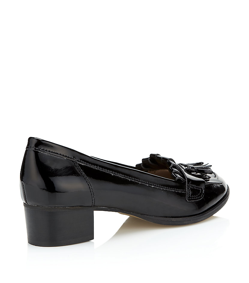 carvela black patent shoes