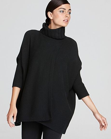 Diane Von Furstenberg Sweater Ahiga Turtleneck in Black (grey melange ...
