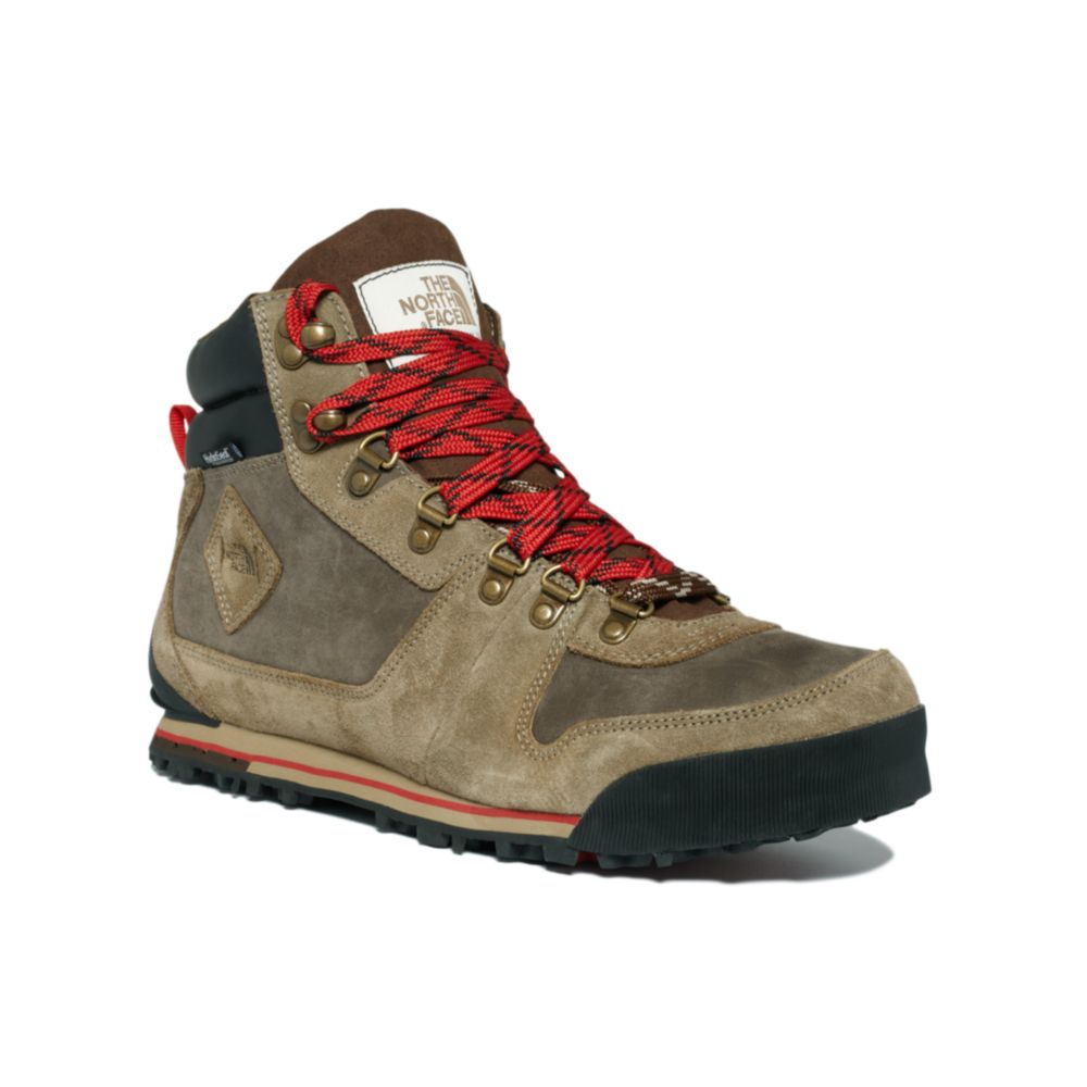 The North Face Back To Berkeley 68 Waterproof Boots in Brown/Red 