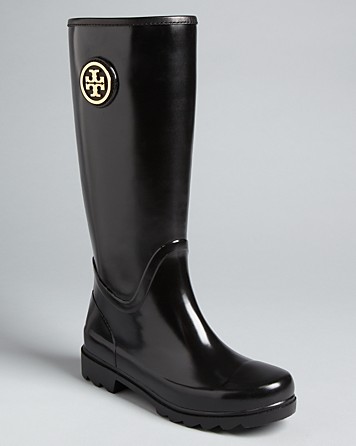 tory burch rain boots