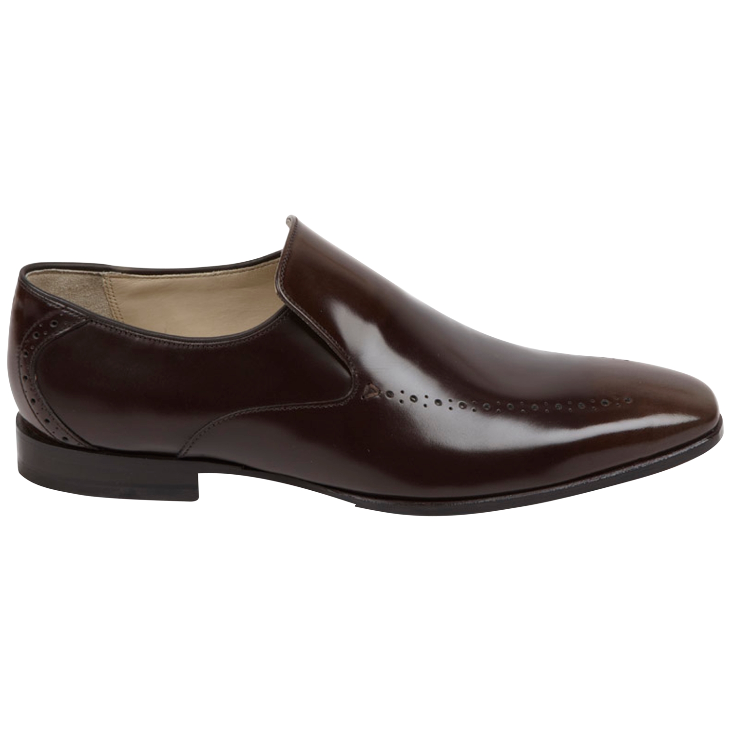 Oliver Sweeney Oliver Sweeney Pirie Leather Brogue Slip On Shoes Brown ...