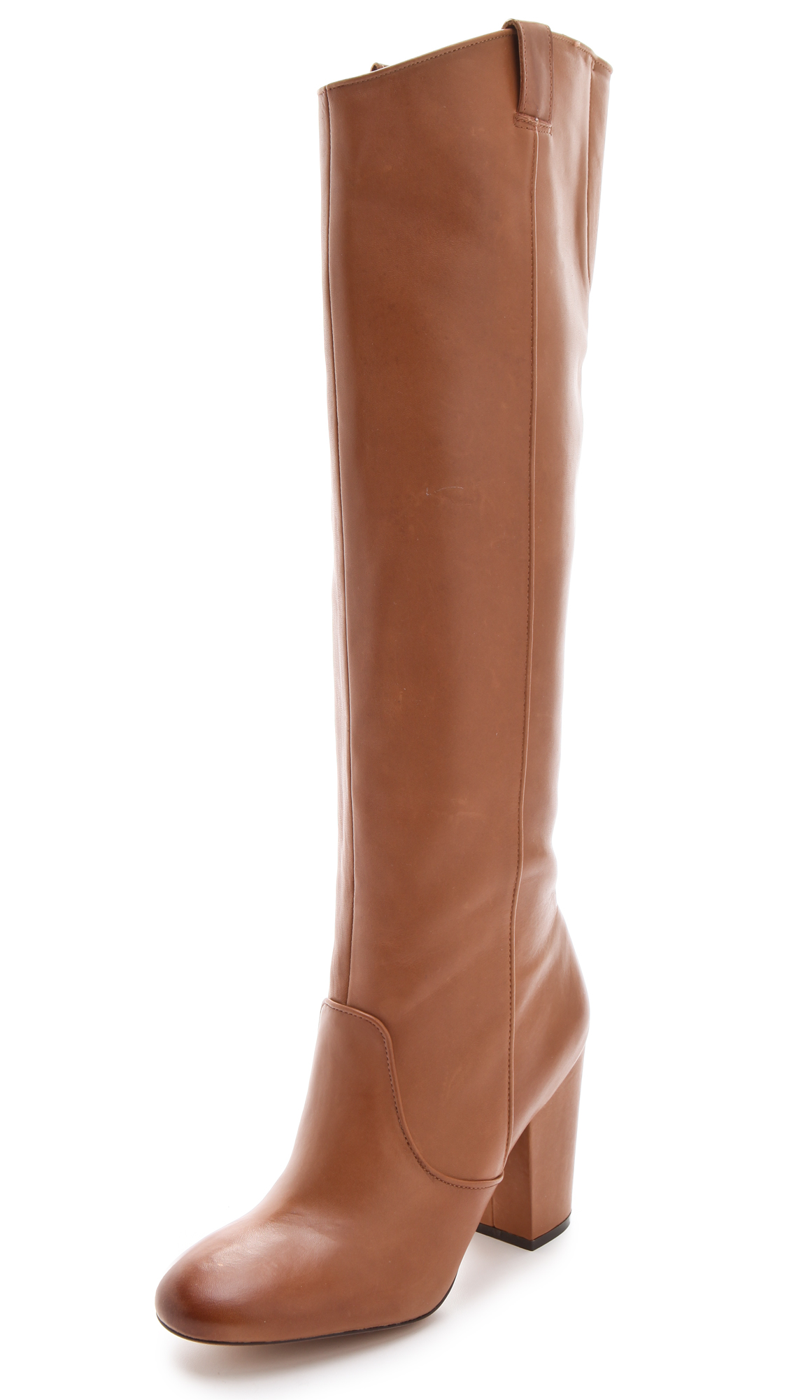 Sam Edelman Joelle Boots in Brown Lyst