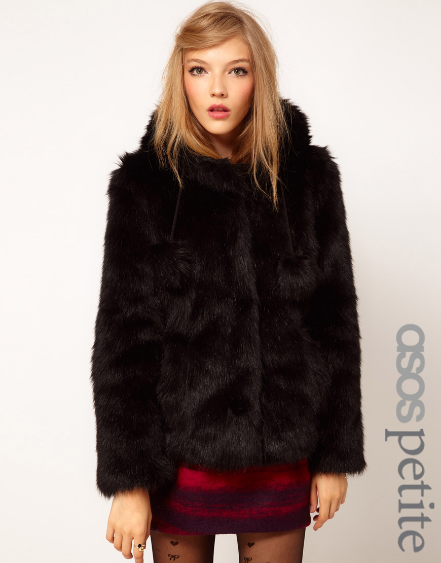 Mackage Vane Luxe Wool Waterfall Collar Jacket In Light Grey Warehouse Luxe Faux Fur Coat Asos Tradingbasis