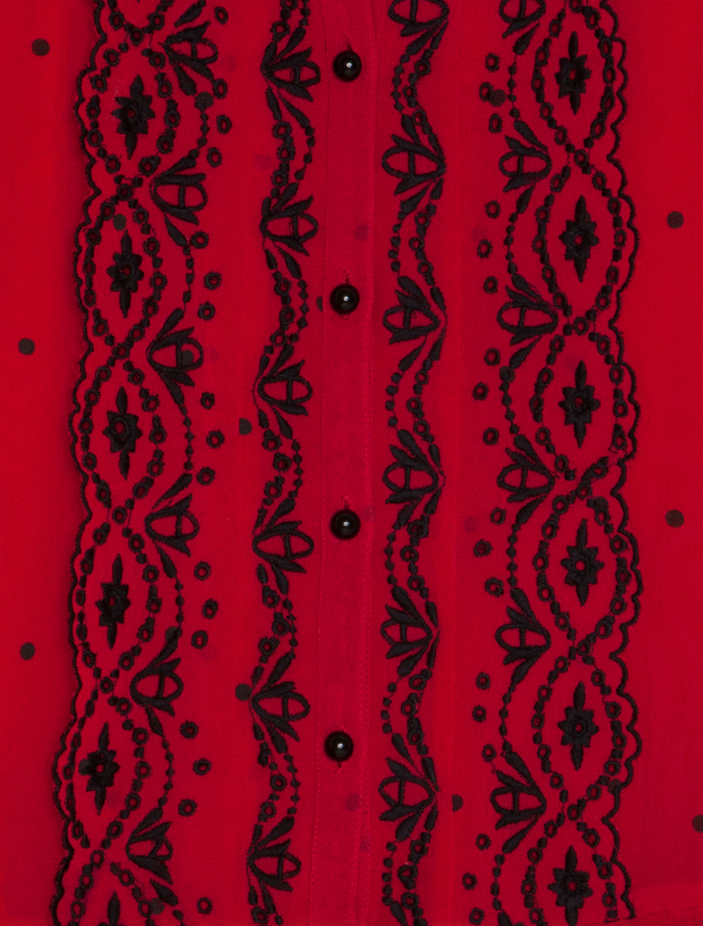 alice temperley red and white stripe