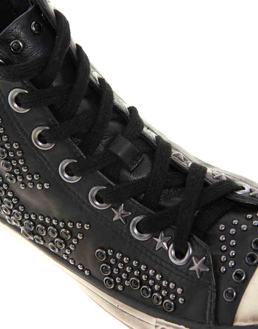 ash studded trainers