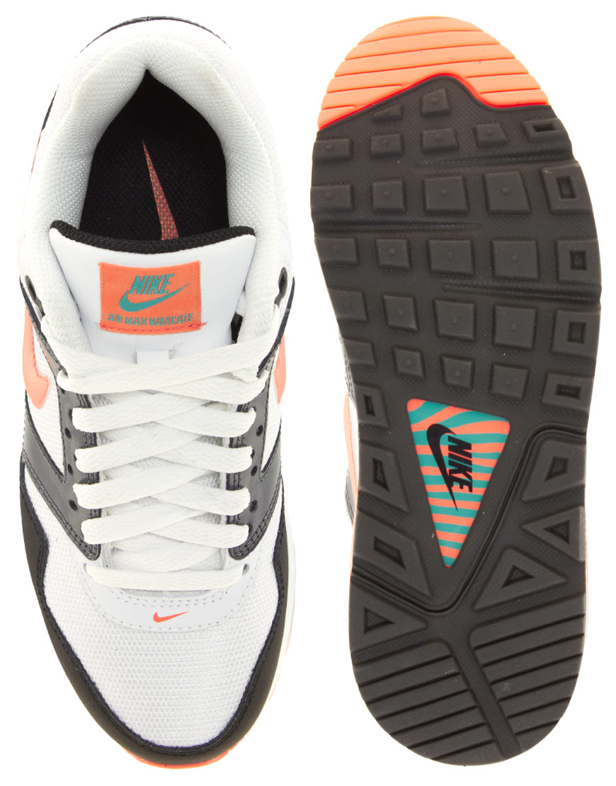 Nike Air Max Navigate Trainers in Orange | Lyst