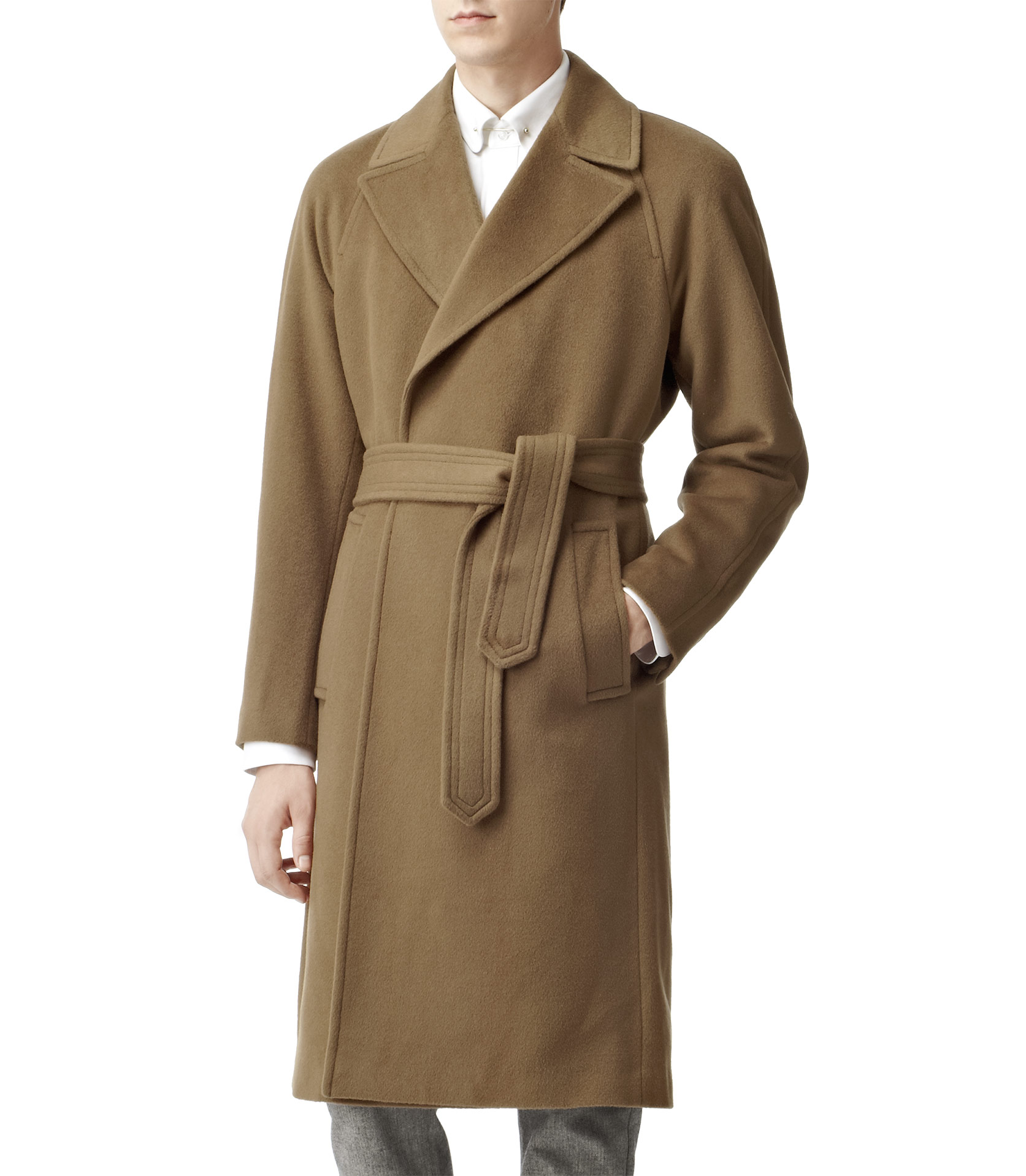 reiss wrap coat