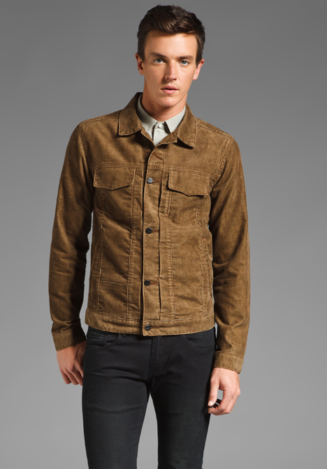 Brown Denim Jacket - JacketIn