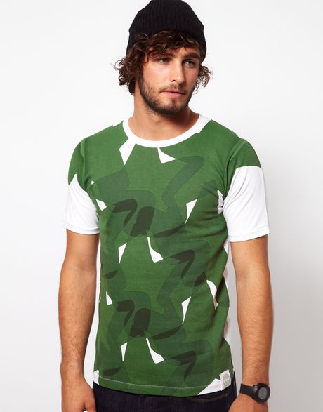 G Star Raw By Marc Newson Newson T-Shirt with Star Print in Green for ...