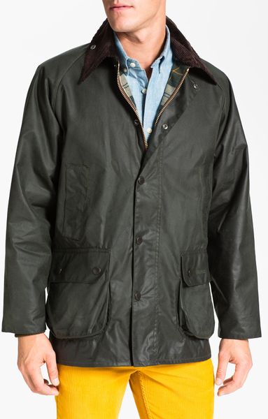 Barbour Bedale Jacket in Gray for Men (sage) | Lyst