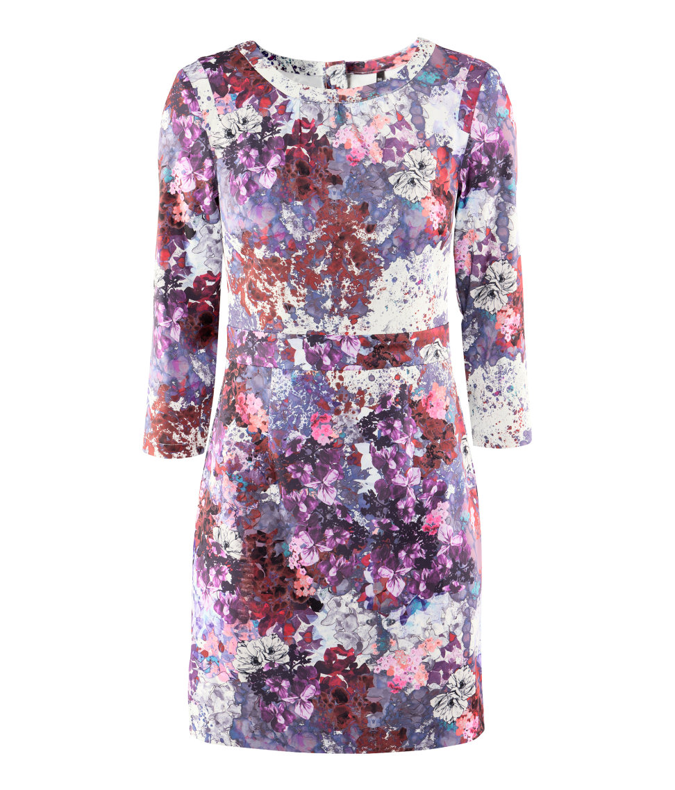 Lyst H&M Dress in Purple