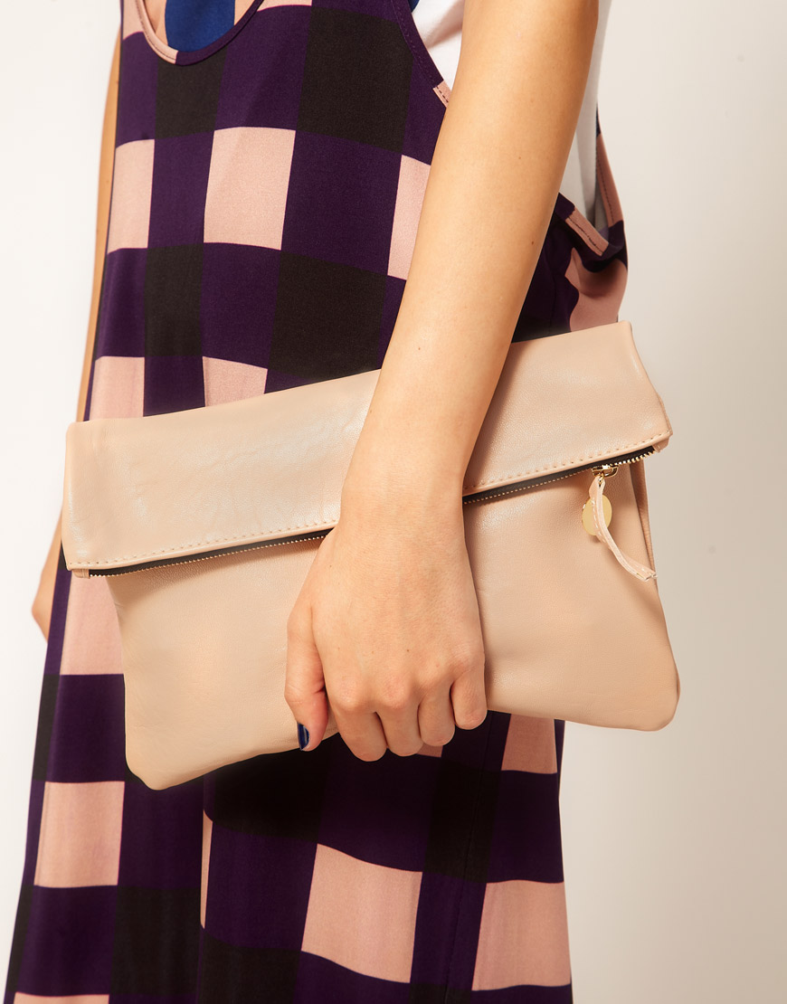 clare v foldover clutch