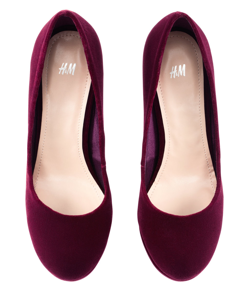 ballet slippers with heel