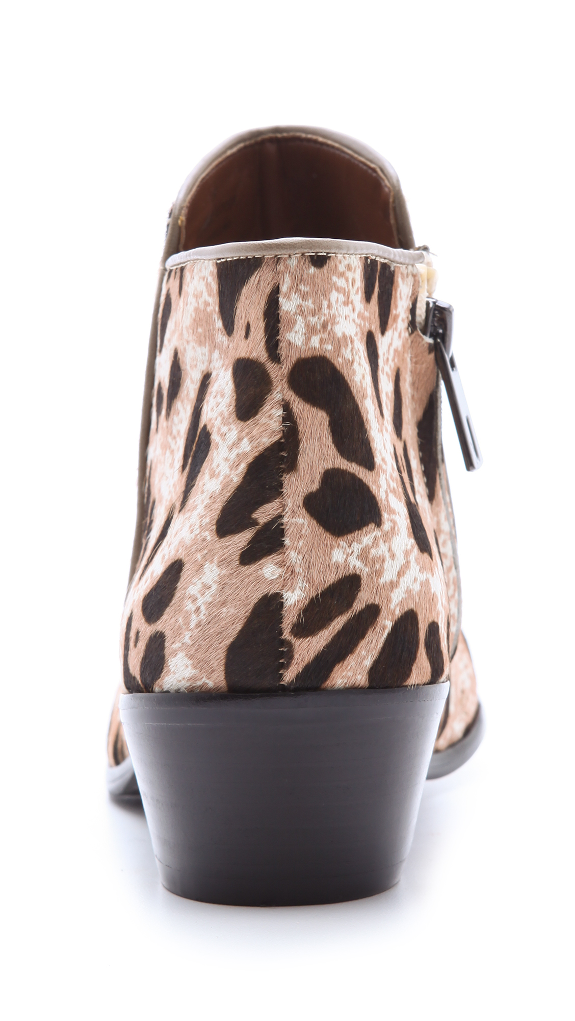 snow leopard booties