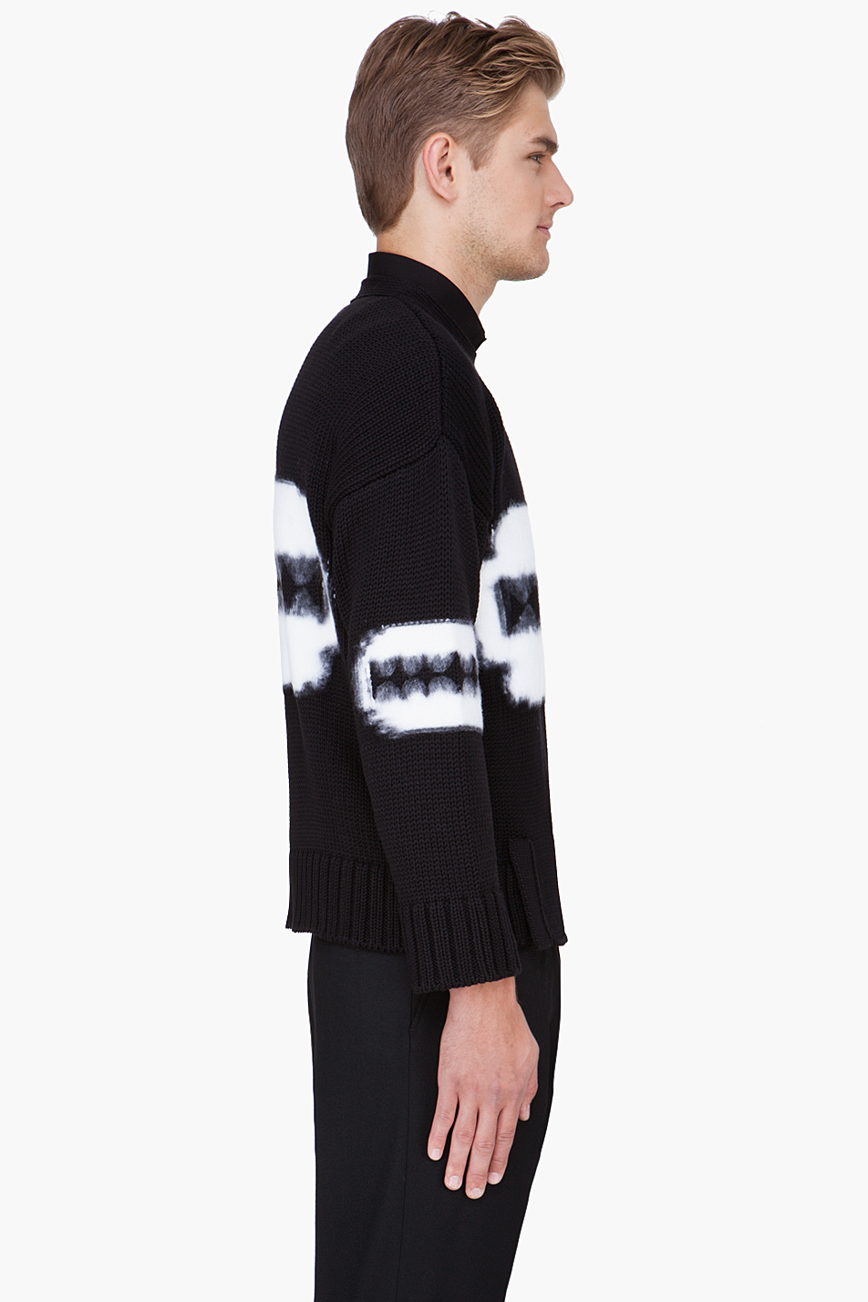 ysl razor blade sweater