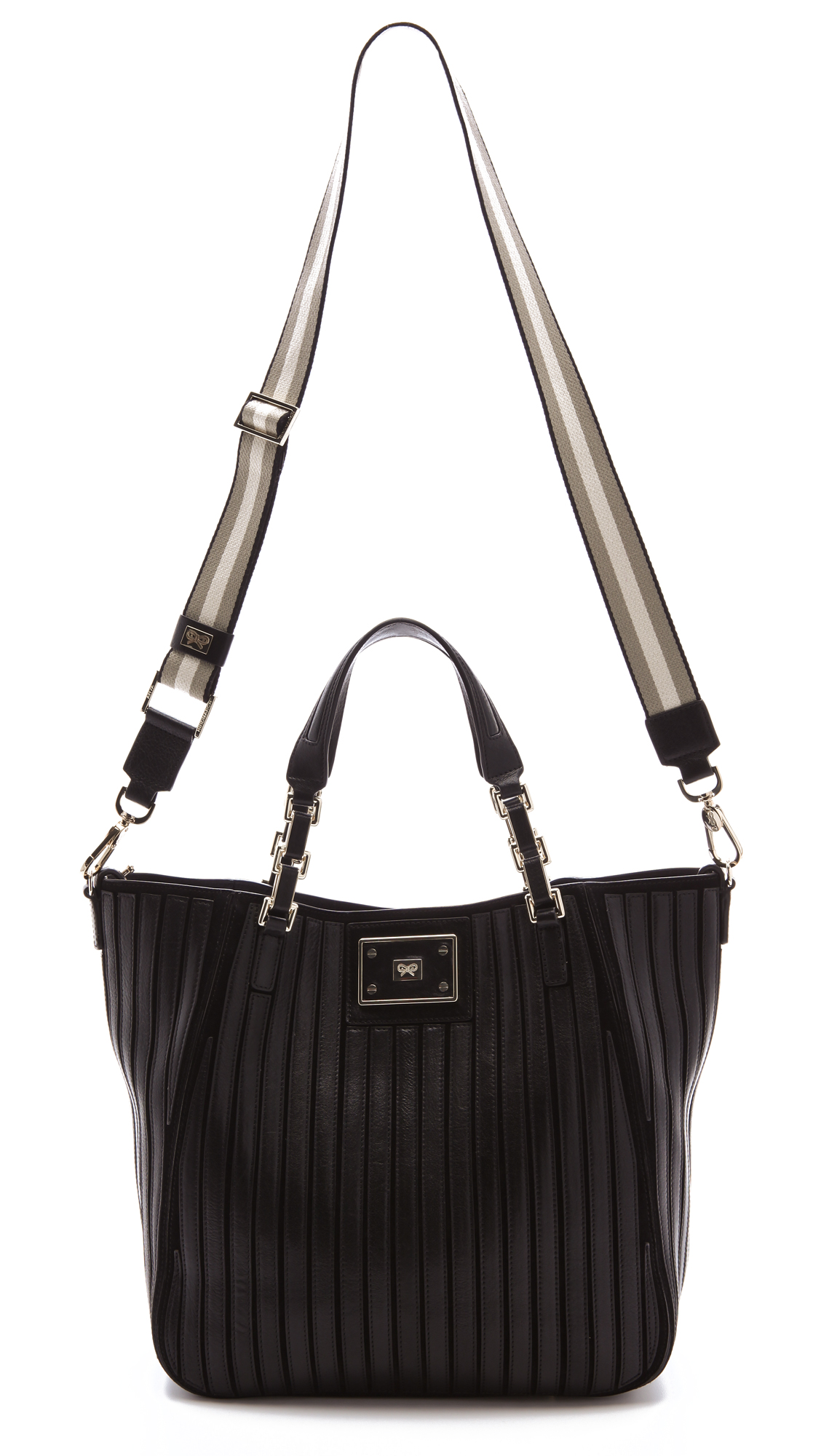 Anya Hindmarch Large Belvedere Bag in Black | Lyst