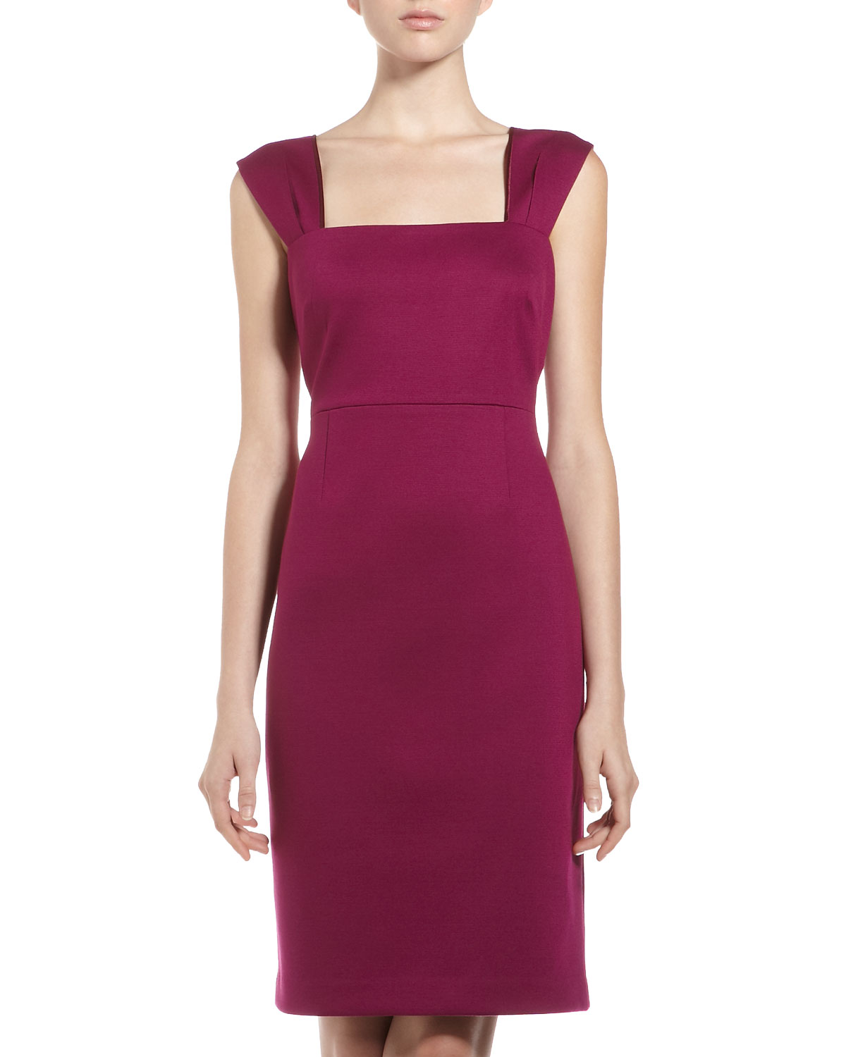 Tahari Tank Sheath Dress in Purple (elderberry) | Lyst