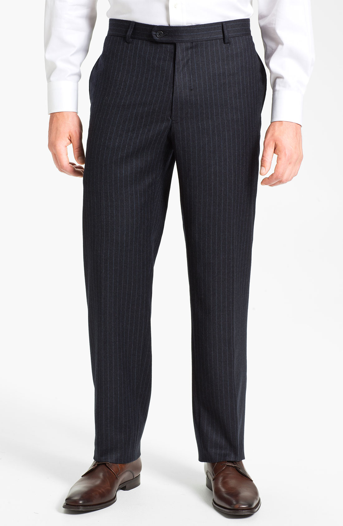 Joseph abboud Double Breasted Pinstripe Suit in Blue for Men (navy ...