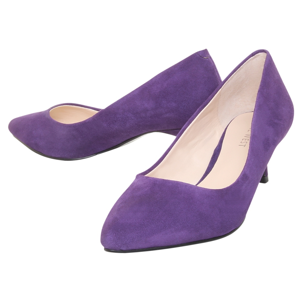 Nine West Nine West Runit Suede Kitten Heel Court Shoes Nine West Nine West Runit Suede Kitten Heel Court Shoes